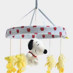 Mi Arcus Peanuts Snoopy Beagle & Woodstock Cot & Crib Mobile Hanging Toy - Multicolor image 2