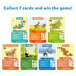 Skillmatics Card Game - Guess in 10 Animal & Countries Combo Gifts for 6 Year Olds and Up Quick Game of Smart Questions Fun Family Game image 4