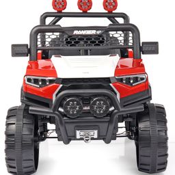 fab n funky Battery Operated Ride On 4X4 Jeep With Music and Lights - Red image 5