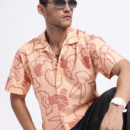 Kook N Keech Disney Looney Tunes Printed Drop-Shoulder Sleeves Oversized Casual Shirt-image-20