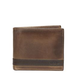 Fossil Men Brown Genuine Leather Wallet-26