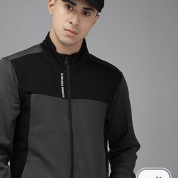 Wildcraft Front Open Colourblocked Sweatshirt-11