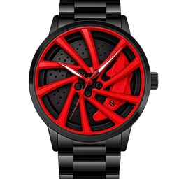 SWADESI STUFF Men Dial & Straps Analogue Watch ROTATE 003 RED 18-5