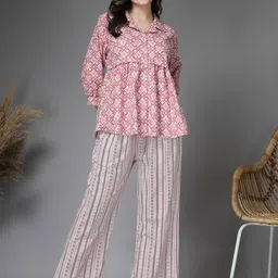 FABINALIV Women Printed Night suit-image-20