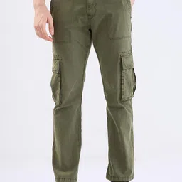 SPYKAR Men Cotton Casual Trousers-picture-30