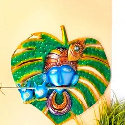 apka mart Green Leaf Design Wall Decor-image-98