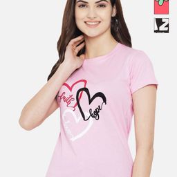 Dreambe Women Typography Printed T-shirt-picture-5