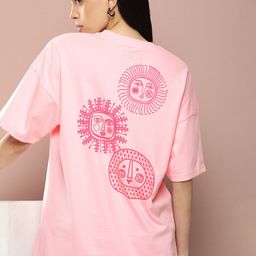Stormborn Women Graphic Printed Drop-Shoulder Sleeves T-shirt-image-81