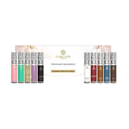 Carlton London Set Of 10 Blush, Lush, Desire, Escape, Incense,Activ, Overose Eau De Parfum-58