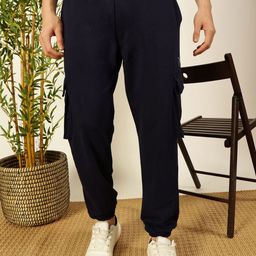 Thomas Scott Men Relaxed Fit Mid-Rise Cargo Joggers-picture-22