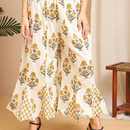 TAG 7 Women Floral Printed Flared Ethnic Palazzos-image-77
