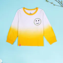 KiddoPanti Girls Graphic Printed Round Neck Cotton Relaxed Fit T-shirt-picture-49