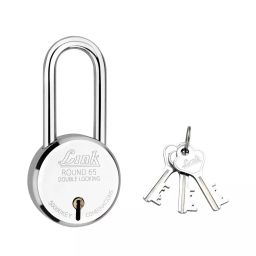 Link New Round BCP PadLock with 3 Keys Steelness Steel 65 mm-image-83