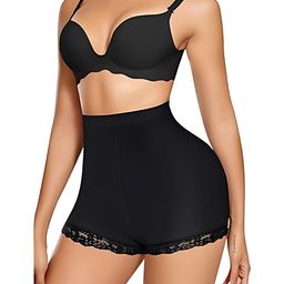 Kilvis Black High-Rise Polyester Shapewear-image-97