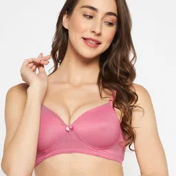 Clovia Solid Full Coverage Lightly Padded Bra image 1