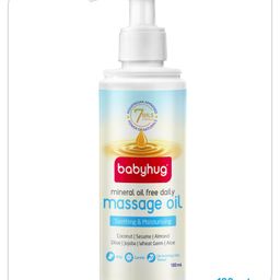 Babyhug Mineral Oil Free Daily Massage Oil- 100 ml-image-86
