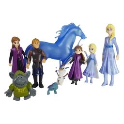 NEGOCIO Disney Froz II Ultimate Froz Collection 9-Piece Figurine Set for kids- PACK OF 1- COLOR MAY VARY-17