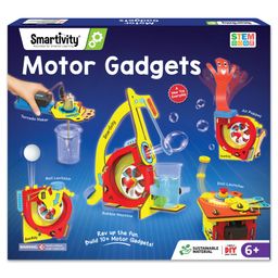 Smartivity Motor-Powered Gadgets Kit for Kids - Blue-90