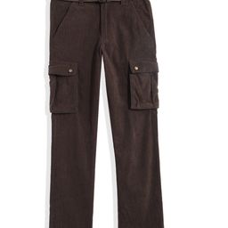 CAVIO Cotton Blend Woven Solid Cargo Pant With Belt - Brown-picture-46