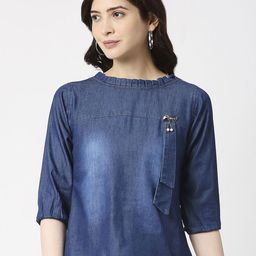CEFALU Denim Top-image-13