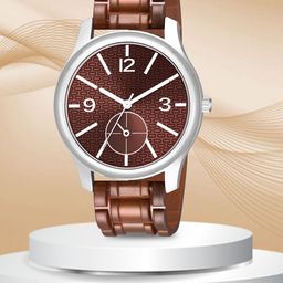 Gopal Shopcart Unisex Silicon Straps Analogue Watch 1017SLV M5 BRO D 801BRO-image-44