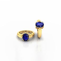 GenZcomplex Gold-Plated Alloy Finger Ring-image-71