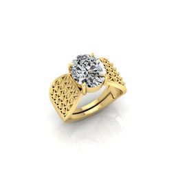 todani jems 14.25 Ratti Zircon Stone Certified Gemstone Gold Plated | Adjustable Ring With Lab Certificate-picture-7