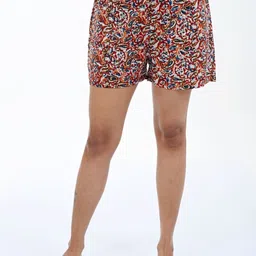 30 Looks Women Floral Printed Shorts-image-43