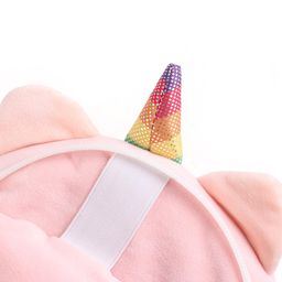 Babyhug Plush Unicorn Eye Mask with Head Rest - Pink image 5