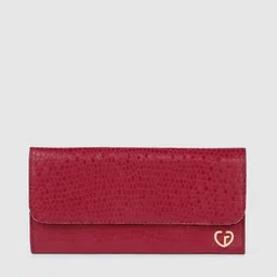 Caprese Women Textured Envelope Wallet-image-4