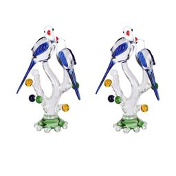SOMIL Blue Glass Idol Showpiece-image-53