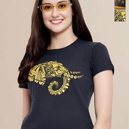 Mast & Harbour Pack Of 3 Graphic Printed Cotton T-shirts-image-74