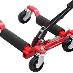 Voltz 9" Hydraulic Wheel Dolly 1500 lbs Car Skates Vehicle Positioning Hydraulic Tire Jack-image-79