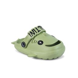 KATS Kids Green Printed Clogs Flip Flops image 3