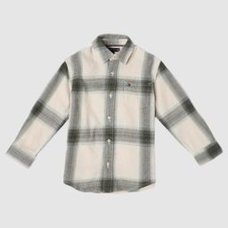 Tommy Hilfiger Boys Relaxed Fit Checked Pure Cotton Casual Shirt-picture-9