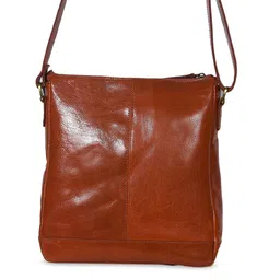 Celtic Leather Shopper Sling Bag image 4