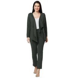 Iti Asymmetric Jacket & Straight Trousers Co-Ords-image-83