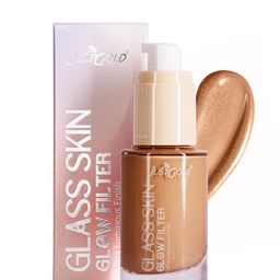JUSTGOLD Glass Skin Glow Filter Enriched With Vitamin E- 30 ml- Honey - GS104-16