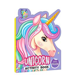 Hello FriendsKids Unicorn Activity Book With Stickers Toys-32
