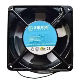 Sibass Electric Cooling Fan with CE Mark 3 inch (76.2 mm) 12 V & 24 V, SE-80*80*25 (Pack of 100)-34