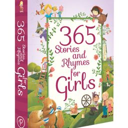 Parragon 365 Stories & Rhymes For Girls Children's Story Books - English-25