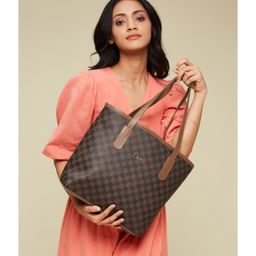 Fargo Women Brown Handbag 10L Capacity-image-51