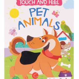 Touch & Feel Pet Animals Board Book - English-image-57