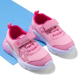 Cute Walk by Babyhug Sneaker with Velcro Closure & Star Patch - Pink-picture-16