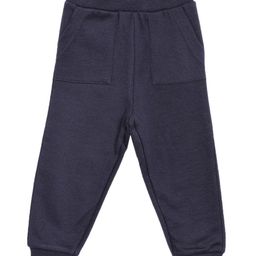 The Mom Store Cotton Solid Sweatpants - Navy Blue-picture-19