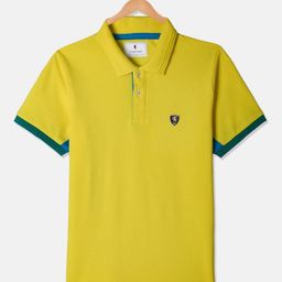 Octave Boys Graphic Printed Polo Collar Cotton T-shirt-image-99