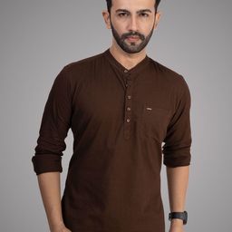 D Finish Men Thread Work Kurta-image-93
