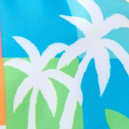 Babyhug Two Way Stretch Fabric  Swimming Trunk  Rainbow Print - Multicolour image 3