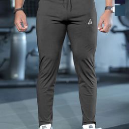 FTX Men Pack Of 3 Low-Rise Dry Fit Track Pants-image-9