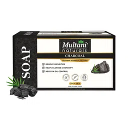 Multani Set Of 5 Naturals Charcoal Soap - 125 g Each-picture-15